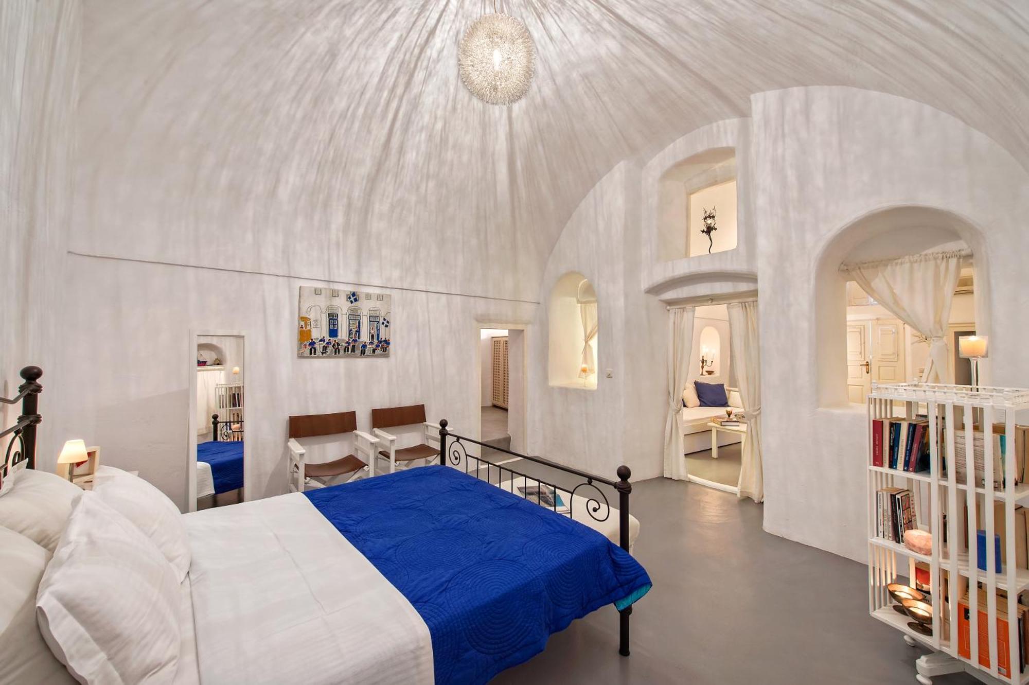 White Cave Private Villa Pyrgos Kallistis ภายนอก รูปภาพ