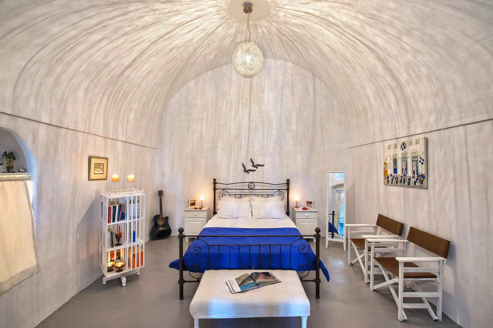 White Cave Private Villa Pyrgos Kallistis ภายนอก รูปภาพ