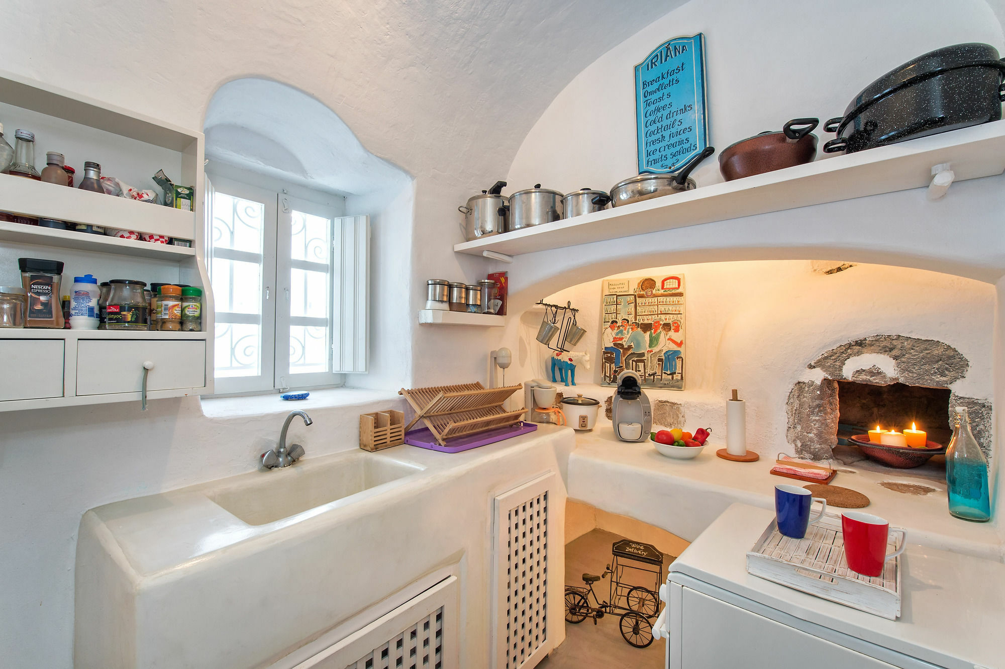 White Cave Private Villa Pyrgos Kallistis ภายนอก รูปภาพ